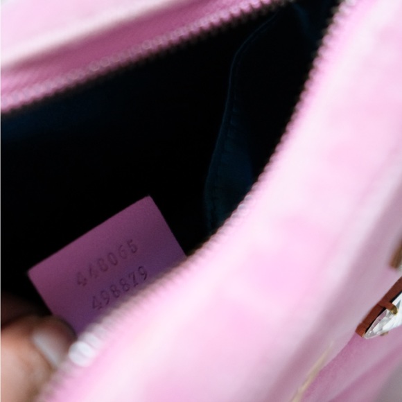 ✨ Authentic Gucci Marmont Shoulder Bag Crystal Embellished Matelasse Velvet Mini - Picture 8 of 8